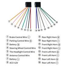 Single DIN Car Radio, 7-Inch Multimedia Player, Supports CarPlay, Android Auto, High-Definition Touchscreen, MirrorLink, FM/AUX Input - With Carplay and Android Auto - View 9