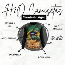 Agro Rural Tractor Soybean Harvest UV Sun Protection T-Shirt - 16 - 查看 3