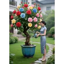 105 Yellow Rose Seeds - Colorful Giant Rose Seeds - Bloom In Pots, Balconies And Small Gardens! - 105 mục (M001#1) - Xem 1