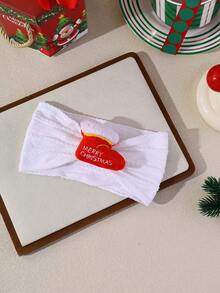 1 Set Christmas Tree, Santa Claus Doll, Baby Headband With Cute Bells, Reindeer, Girls Hair Accessories - Multicolor - View 9