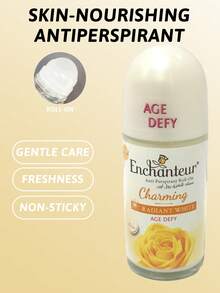 Enchanteur 魅力香氛止汗滚珠，止汗，抗菌，除臭，香味优雅，清新，清爽，持久，快速吸收，便携，易于涂抹，舒缓，适合所有皮肤，适合日常外出