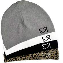 Mũ len thêu thời trang Y2K, mũ chạy bộ ngoài trời thể thao dành cho cả nam và nữ - Thoáng khí, co giãn, trang phục thường ngày mùa đông thời trang - Ruy-băng - Xem 2