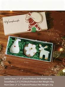 Unique High-End Scented Handmade Decor, Christmas Fragrance Candle Gift, Christmas Decorations, Christmas Gifts