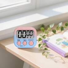 Cronómetro de 10 en 1 con degradado de color, herramienta de gestión del tiempo para oficina, estudio, cocina, regalo de Halloween (Baterías no incluidas)