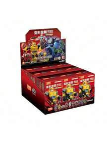 BLOKEES Transformers Galaxy Series 03 Second Wave Model Kit, Collectible Posable Action Figure Assembly Set | Adult Toy Gift - 9 Boxes (no Repeat Styles) - View 11