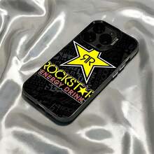 Funda para Teléfono: Funda Rockstar Energy Drink - Compatible con iPhone 17, 16e, 16, 15, 14,..., 12/11 Mini Pro Max Air X...XSMAX 8 Plus 7 (Cubierta Mate Anticaídas), Accesorio Móvil, Funda Moderna, Material Duradero, Textura Suave, Usuarios Casuales - Color 1 - Ver 6