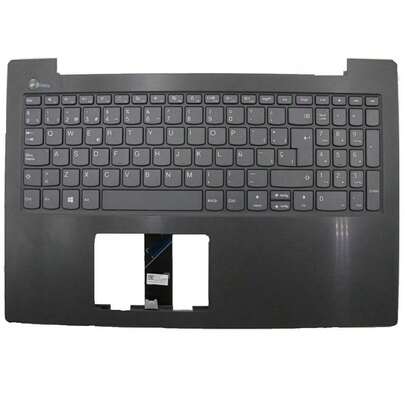 Top case + teclado compatible para portátil lenovo v130-15ikb negro 5cb0r28205v2
