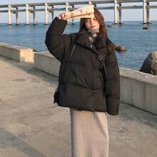 Women Down Coats - Black - View 4