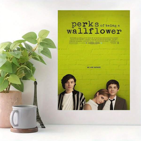 1pc Frameless 2D Canvas Painting, Printed With Waterproof High-End Canvas, High-Quality Ink Without Odor, Suitable For Indoor Decoration--Snowman Snowflake Canvas Painting -Emergency Call For Help Album Cover Canvas Art Poster - Retro Music Wall Decor With Track List, Navy Blue And White Retro Font--Wall Arts!!!! Posters!!!!