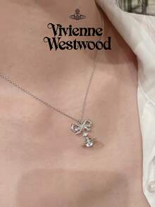 Vivienne Westwood Octavie Pendant Necklace - Silver - View 2