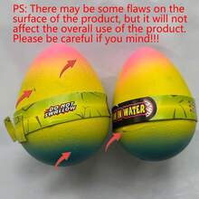 1/2/4/6pcs Rainbow Unicorn Hatched Eggs, Tianma Water Swelling Eggs, Simulated Silicone Animal Models, Party Gifts