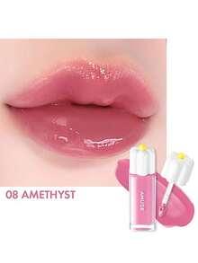 AMUSE DEW TINT 08 Amethyst, Lightweight, Soft, Ultra-Moisturizing, Non-Sticky, Long-Lasting Hydration, High Color Payoff, Creates A Smooth Makeup Finish With Glossy Effect, Vegan Formula, Korean Makeup, 4g/0.14oz - 08 AMETHYST - View 3