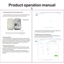 Portable 4G/5G LTE WiFi Router – 300Mbps USB Dongle With 2100mAh Battery For Travel, Home & Car - Nhiều màu - Xem 11