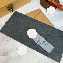 30 Stücke/Packung Baumzweig Kranz Muster Wachssiegel Aufkleber, für Hochzeitseinladungen, Partyeinladungen Dekoration, Geschenkverpackung, Scrapbooking Dekoration