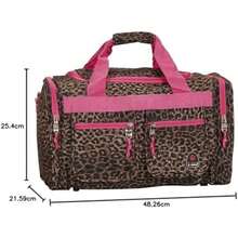 Rockland Duffel Bag(19" Duffel Pink Leopard) - Tipo 10 - Ver 3