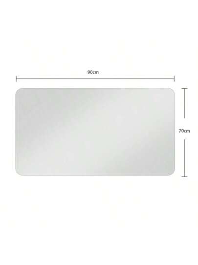 Anti Fog Waterproof Wand Mounted Bathroom Spiegel 70 90 Cm view 7