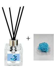 1 bouteille/50ml Diffuseur de roseau sans flamme, désodorisant pour salle de bain, parfum pour voiture, parfum d'hôtel, assainisseur d'air, convient pour la salle de bain, la chambre, le salon et autres espaces - Multicolore - Voir 9