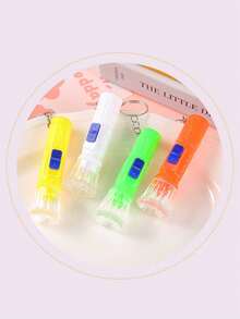 12个装 - 2.8英寸迷你手电筒,LED照明,实用礼品钥匙扣LED吊坠,颜色随机:橙色、黄色、绿色和白色。生日派对礼物、家庭奖励、课堂奖品和返校礼物、婴儿派对礼物,深受男孩女孩喜爱,可用作皮纳塔填充物 - (4种随机颜色)不可充电,电池供电! - 彩色 - 查看 9