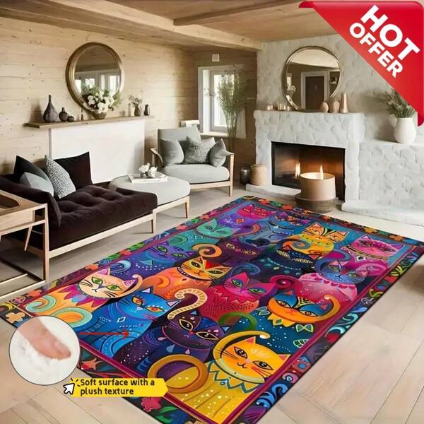 Una alfombra de área/alfombra para exteriores, recientemente actualizada a una especificación de alto peso de 950g/m², presenta un diseño de textura de terciopelo denso que mejora significativamente la comodidad bajo los pies. Cuenta con propiedades anti-desteñido y anti-abrasión, con partículas anti-deslizantes reforzadas en la parte inferior para mejorar el agarre y garantizar la estabilidad sin desplazamiento.