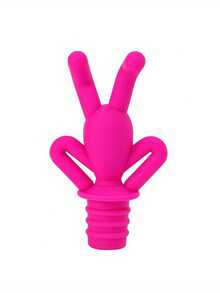 Creative Silicone Doll Wine/Champagne Bottle Stopper - Airtight Preserver, Suitable For Restaurants, Inverted, Bottle Cap