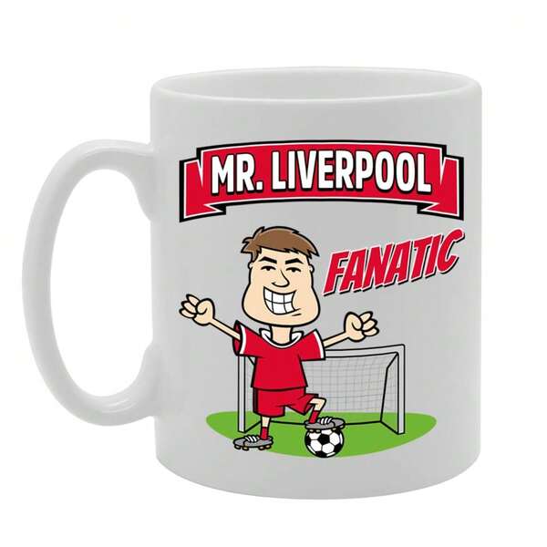 Coralgraph Mr Liverpool Fanatic Printed Tea Coffee Ceramic - Funny Printed Coffee Mug - Great Gift Idea MG5802