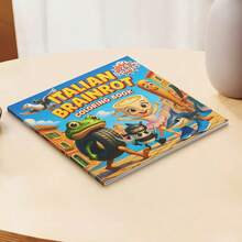 1pc Adult Coloring Book, Brain Rot Coloring Book: The Ultimate Meme Gift, Designed For Gen Z And Alpha Humor Enthusiasts, Includes 24 Named Viral Character Designs. (Pens Not Included) - Single Piece - View 5