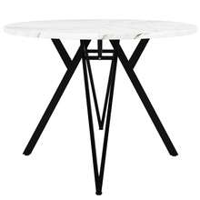 Dining Table & Chair Sets - Black + Gray + Linen + MDF - View 9