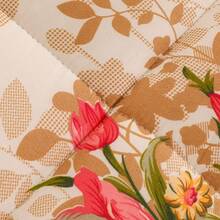 1pc Printed Thick Blanket, Reversible, Soft And Comfortable - Flower Dream - View 8