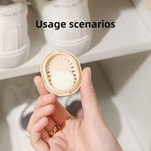 1 盒 + 5 片香薰垫家居和浴室空气清新剂 - 自粘香薰盒、壁挂式香薰盒、鞋柜和衣柜除臭剂，适用于浴室、汽车、衣柜、鞋柜等场景 - 彩色 - 查看 5