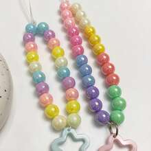 400/200/100pcs 6/8/10mm Multicolor AB Color Acrylic Dual-Color Beads For DIY Jewelry Making, Bracelet Necklace Charming Beads Crafts Accessories