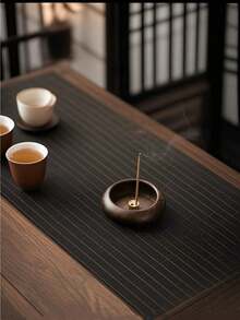 1个小型简约风格木质香薰烛台，便携式，适合家居、办公室、酒店装饰，也可作为情人节、母亲节、生日、毕业典礼等节日的纪念品。 - 隨機顏色 - 查看 2