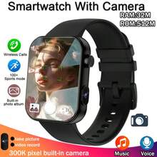 SENBONO Women Smart Watch With Bulit-In Camera, Dynamic Watch Faces, Wireless Call, Local Music, 32Mb RAM,512Mb ROM, Audio Recording,Music Player, Weather, Heart Rate/Sleep Monitoring, Calorie Fitness Tracker,Calculator, SOS Call, Pedometer, Message Reminder Smartwatch For Android,Gift For Men Women - Multicolor - View 12