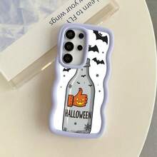 Halloween  Case Lightweight Shockproof Non-Yellowing Protective Cover Compatible with  17 Pro Max 16 Pro Max 16e 15 Plus 14 13 12 11 XS Max XR X - Mauve - Übersicht 1