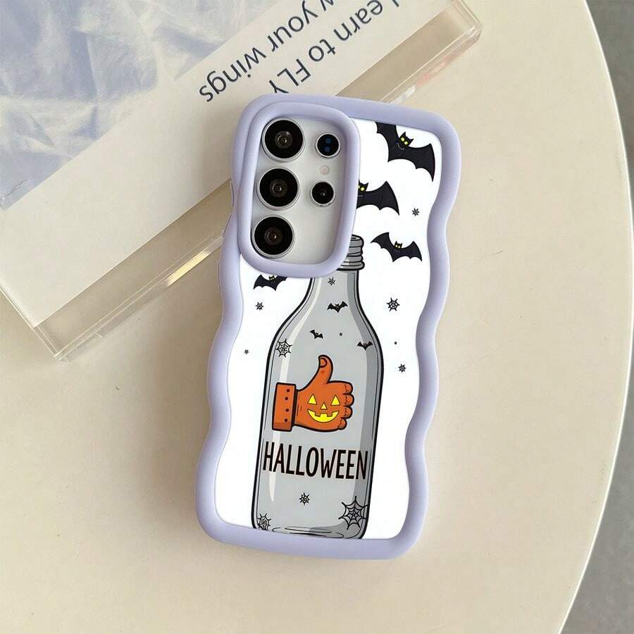 Halloween  Case Lightweight Shockproof Non-Yellowing Protective Cover Compatible with  17 Pro Max 16 Pro Max 16e 15 Plus 14 13 12 11 XS Max XR X - Mauve - Übersicht 1