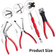 4 Pieces Electrical Disconnect Pliers For Cars, Electrical Connector Separator T - default - View 9