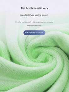 1pc Car Interior Windshield Cleaning Brush, Windshield Defogging Wiper Cleaner Brush, Front Window Wiper Cleaner, Glass Cleaning Agent