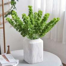4 Pcs Simulated Shell Leaf Artificial Flower Bell Grass Flower Bells Of Ireland Arrangement Home Office Arrangements Indoor Outdoor Decoration - Màu xanh lá - Xem 9