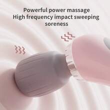 This Mini Neck And Shoulder Massager Features A High-Torque Motor To Relax Tired Areas. Suitable For Multiple Body Parts, Including Shoulders, Neck, Waist, And Back. This Portable Mini Massager Is Easy To Carry,1000mAh Battery - White - View 3