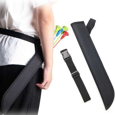 1/2 chiếc bao đựng tên săn bắn ngoài trời, đi kèm thắt lưng chuyên dụng để đeo ở eo, hộp đựng tên chất lượng cao để tránh hư hỏng, tiện lợi cho những người đam mê bắn cung ngoài trời, túi đựng tên cho các môn thể thao ngoài trời, bao đựng tên truyền thống