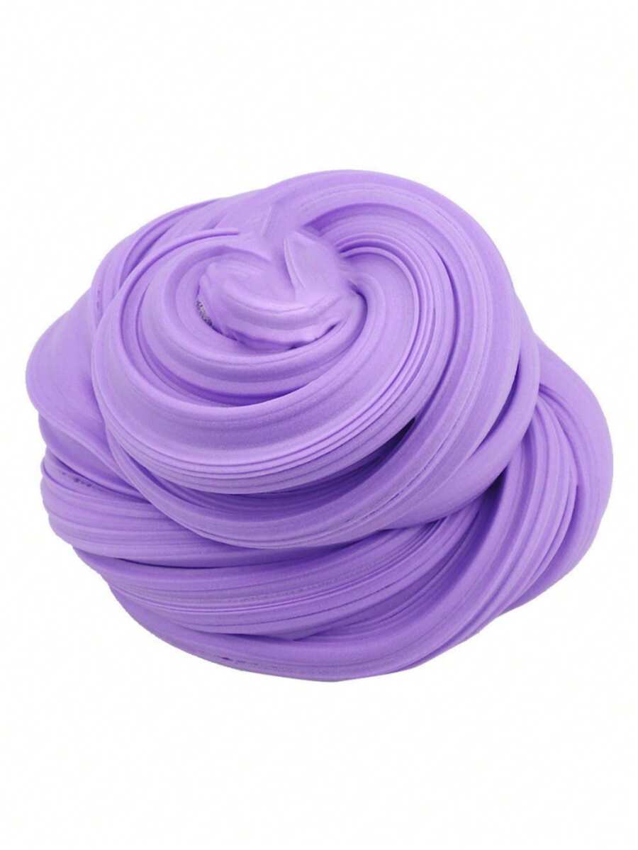 1 件 70 毫升蓬松史莱姆，多种颜色和款式可选，粘土减压玩具，适合作为送给朋友和同学的礼物 - 彩色 - 查看 1