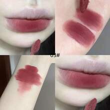6-Color A+B Set Kekemood Cute Kitty Cake Lip Balm Set, Matte Finish Non-Stick Lip Gloss & Lip Cream, Moisturizing For Students, Lip Brush Included,Giveaways - Multicolor - View 15