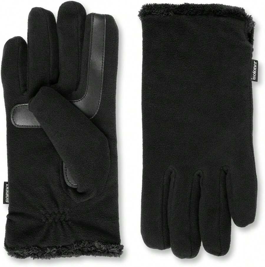 Isotoner Women's Stretch Wool Gloves With Microluxe And Technology - Họa tiết da báo mới - Xem 1