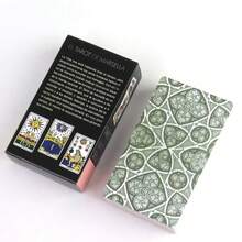 Marseille Tarot - 10.6x6.2cm, Card Game, 78 Cards, Suitable For Party Entertainment, Family Gathering Game, Suitable For Tarot Beginners (Spanish Version)