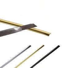 Benzi decorative autoadezive din PVC de 196,85 inci, tapet lavabil cu model de forme și dungi, potrivire aleatorie, pentru borduri de perete, uși, ferestre