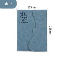 2026年英文计划本，365天每日计划本，时间管理笔记本，上学和度假的完美礼物，日记本 - 彩色 - 查看 13