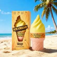 100ml Ice Cream Shap Fragrance, Women's Fragrance, Limited Edition Aromatherapy Indoor, Outdoor Air Freshener Fragrance, With Long-Lasting Natural Freshness And Charming Essentials, Release The Elegant Geneiro Vanilla Coconut Blossom Fruity Citrus Wood Aquatic Ocean Sea Scent, Suitable For Dates, Parties, Parties, Travel, Vacations, Families, Hotels, Offices, Ideal Christmas Gifts For Family, Relatives And Friends