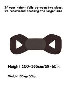 户外健身肩带，开放式肩带设计，轻便隐形，男女通用，高弹力运动肩部支撑，适合体重75-190磅，健身配件/减肥/手机挂绳/姿势矫正器