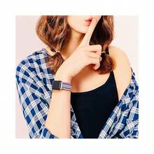 Nylon Twill Elastic Watch Bands Strap Compatible With Apple Watch Series 11/SE 3/Ultra 3/ 49mm 46mm 45mm 44mm 42mm /42mm 41mm 40mm 38mm, Watch Series 10 9 Ultra SE 8 7 6 5 4 3 2 1 For Women Men - Multicolor - View 5