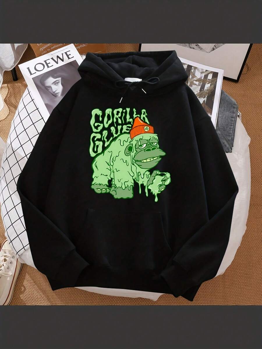Gorilla Glue Hoodie - Black - View 1