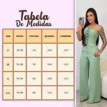 Women's Elegant Strapless Set Plus Formal Tailored Wide Leg Pants - 白色 - 查看 4